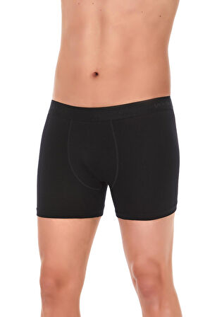 Yıldız 40 Siyah Modal Erkek Boxer