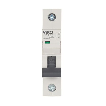 Viko 12Ad Otomatik Sigorta 1x63A B 4.5kA 4VTB-1B63-P12