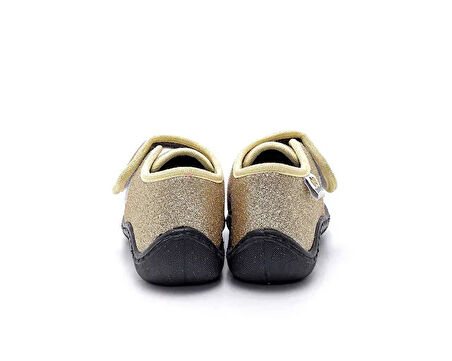 First Step Panduf Ayakkabı Bebek Günlük Panduf Ayakkabı F-711-GOLD Sarı