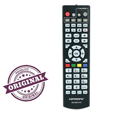 Kamosonic KS-HD1512 Full HD Uydu Alıcı Kumandası (33753)