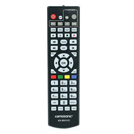 Kamosonic KS-HD1512 Full HD Uydu Alıcı Kumandası (33753)