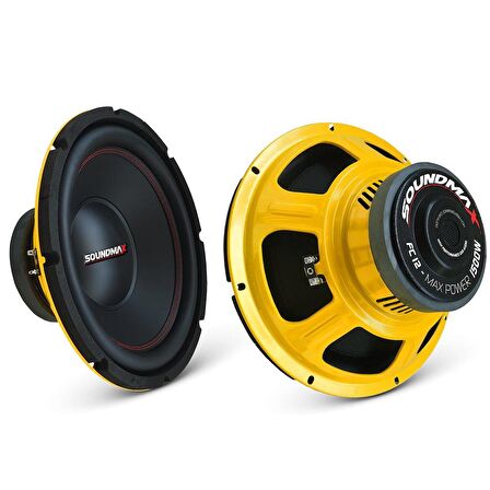 Soundmax SX-FC12 30cm Woofer 1500 Watt Max Power + 450 Watt RMS Power