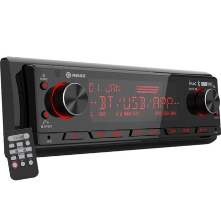 Reiss Audio RS-MX85DSP App Control+Usb+Dsp+Bluetooth+Multicolor+FM+Aux+4x50 Watt Oto Teyp