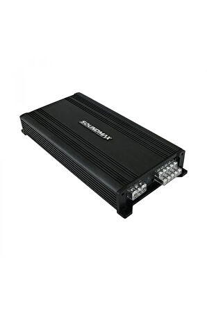 Soundmax SX-LM5065.5 5 Kanal Hibrit Amfi 4 Ohm 4X65W+350W RMS Bas Kontrol Aparatı İle Birlikte