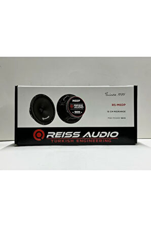 Reiss Audio RS-M6DP 16 Cm Midrange 180 W Maksimum Güç 90 W RMS