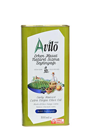 5 Lt Erken Hasat Filtresiz Soğuk Sıkım Natürel Sızma Zeytinyağı
