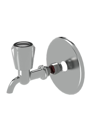 Kısa Musluk Debi Regulatörü 3L/Dak. | G1/2" (Yarım Parmak ≈ 22 mm) Dişli Bağlantı