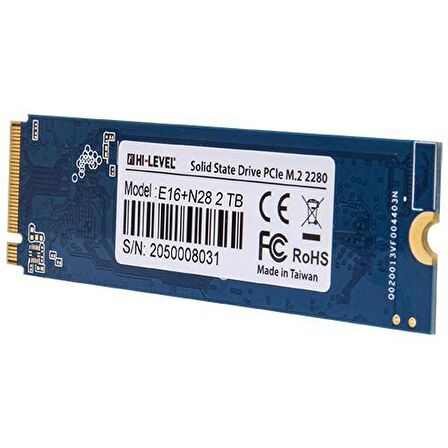 Hi-Level HLV-M2PCIeG4X4SSD2280 M2 2 TB M.2 3600 MB/s 5100 MB/s SSD 