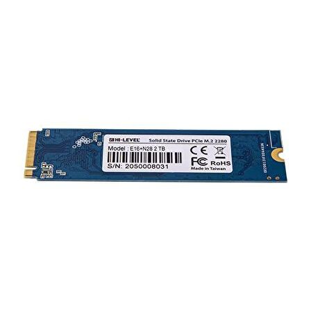 Hi-Level HLV-M2PCIeG4X4SSD2280 M2 2 TB M.2 3600 MB/s 5100 MB/s SSD 