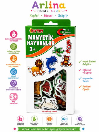 Eğitici Manyetik Hayvanlarım