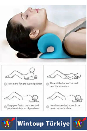 Premium Boyun Omuz Sırt Sertlik Gerginlik Ağrı Azaltan Gevşetici Rahatlatıcı Yastık 20 X 15 X 12 Cm