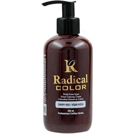 Radical Color Su Bazlı Saç Boyası 250 Ml Visne Kızılı