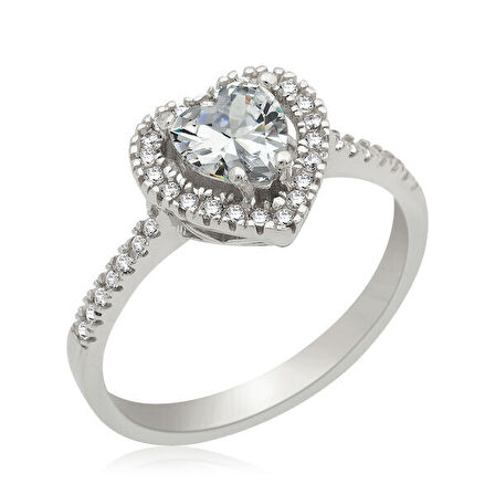 Kalpli  925 Ayar Gümüş Kadın Yüzük