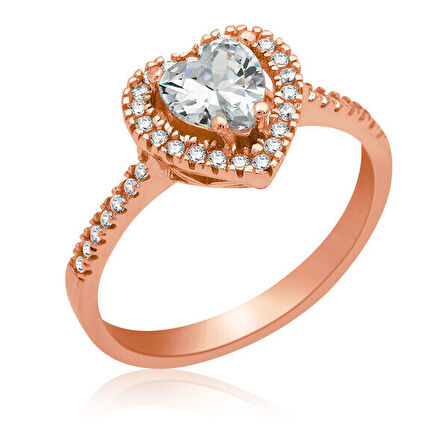 Kalpli  925 Ayar Gümüş Kadın Yüzük