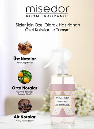 Misedor Oda Kokusu FLORALSOFTÇAMAŞIRVEODAKOKUSU330ML