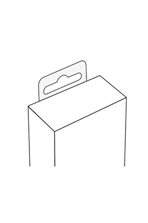 Yapışkanlı Plastik Askı Aparatı 5×5 Cm Rulo (1000 Adet – Ta400gr) Ht345