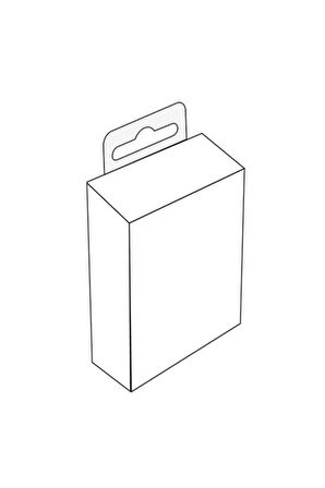 Yapışkanlı Plastik Askı Aparatı 5×5 Cm Rulo (1000 Adet – Ta400gr) Ht345