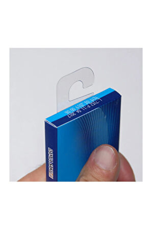 Ürün Yapışkanlı Askı Etiketi Kanca 4×2,8 cm Rulo (1000 adet – TA250gr) HT349