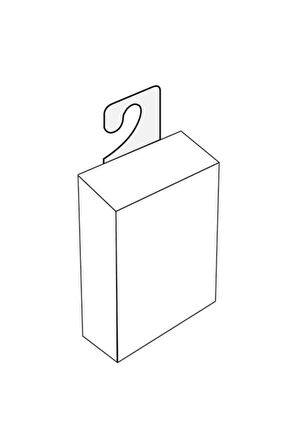 Plastik Yapışkanlı Ürün Askı Etiketi 1,8×4,5 Cm Rulo (1000 Adet – Ta170gr) Ht360
