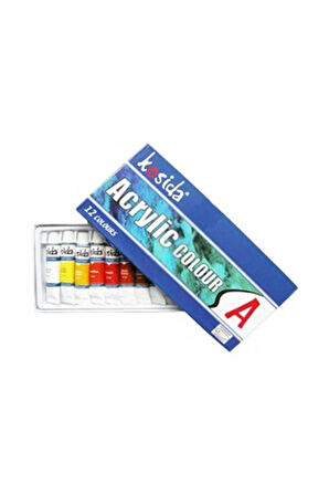 Akrilik Boya 12 Renk X 12ml Tüp