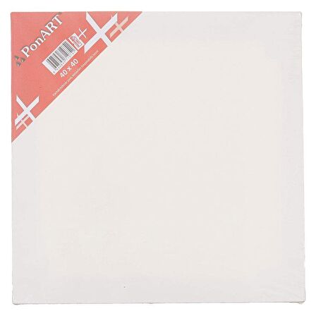 Ponart Profesyonel Plus Kalın Kenarlı Tuval 40x40 cm