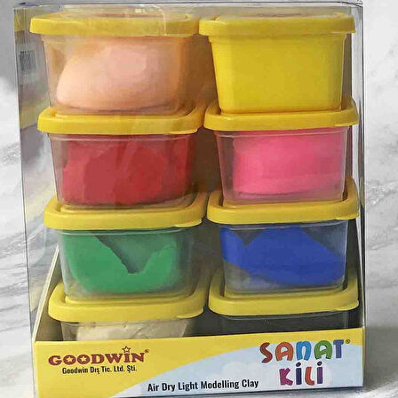 Goodwin Sanat Kili 40 gr x 8 Renk Set