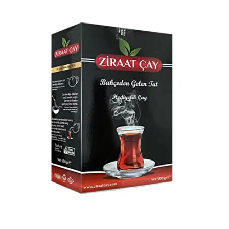 Ziraat Çay Siyah Hediyelik 500 Gr X 4 Adet