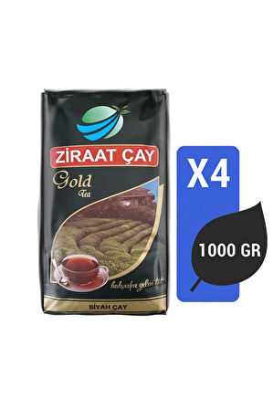 Ziraat Çay Gold 1000 Gr X 4 Adet