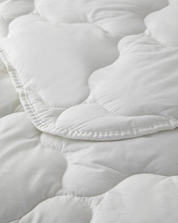 English Home Comfy Pamuk Çift Kişilik Yorgan Beyaz