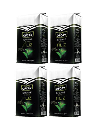 OF Çay Efsane Siyah Filiz 1000 Gr X 4 Adet