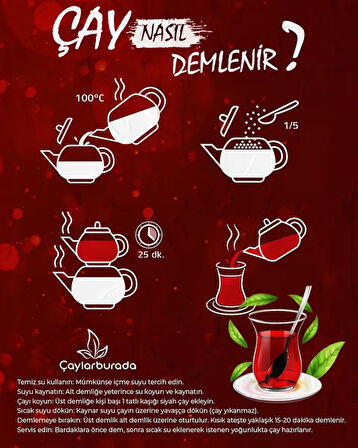 Çaykur 42 Nolu Tirebolu Çayı 500 Gr X 4 Adet