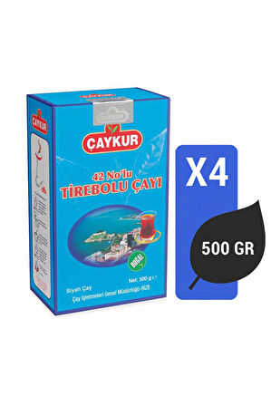 Çaykur 42 Nolu Tirebolu Çayı 500 Gr X 4 Adet