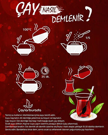 Çaykur 42 Nolu Tirebolu Çayı 500 Gr X 4 Adet