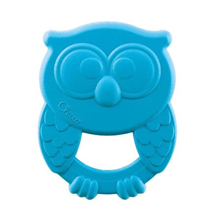 Chicco Owly Diş Kaşıyıcı 3-18 Ay - Mavi