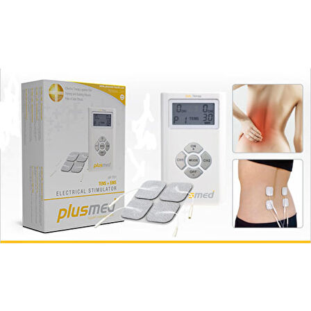 PLUSMED pM-TE01 TENS CİHAZI-EMS  STİMULATÖR