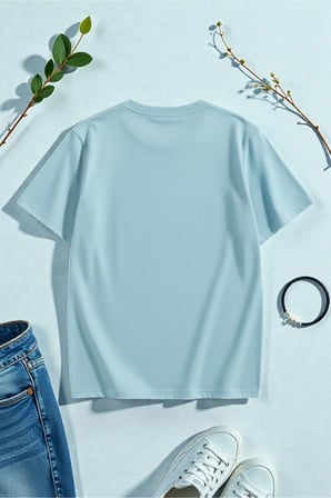 Unisex Majestic Baskılı Oversize T-shirt garalio