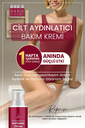 Cilt Beyazlatıcı Aydınlatıcı Leke Karşıtı Kolajen Krem, Niacinamide & Nemlendirici 100 ml