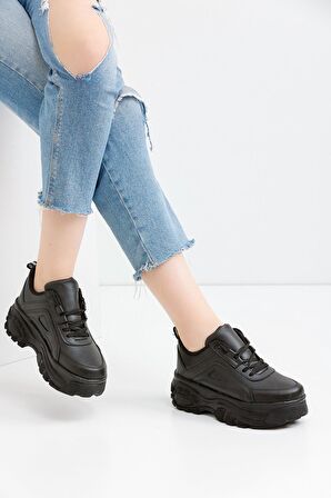 Devida Mayall Serisi 6 Cm Yüksek Taban Kadın Spor Ayakkabı