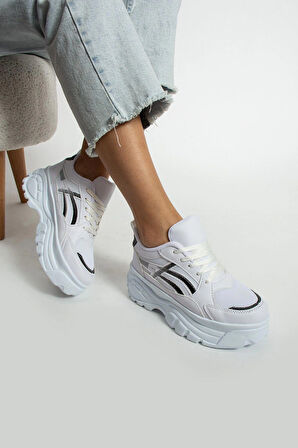 6 Cm Yüksek Taban Kadın Spor Ayakkabı Devida Air Vega Series X140