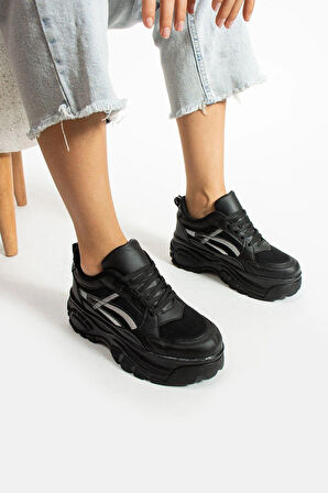 6 Cm Yüksek Taban Kadın Spor Ayakkabı Devida Air Vega Series X140