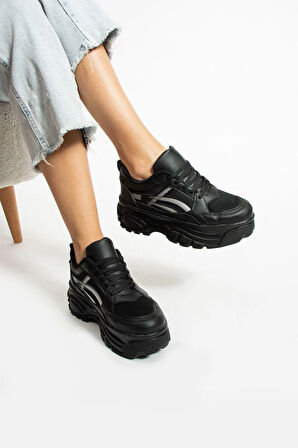 6 Cm Yüksek Taban Kadın Spor Ayakkabı Devida Air Vega Series X140