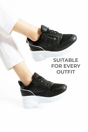 6 Cm Yüksek Taban Günlük Spor Ayakkabı Devida Air Vega Series X160