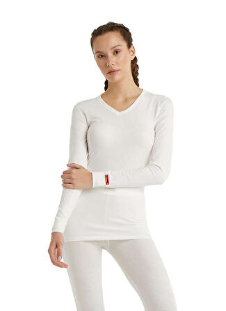 Blackspade Unisex  Beyaz Termal Üst İçlik 2. Seviye 1257