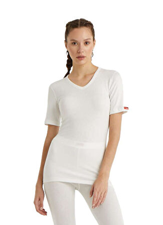 Blackspade Unisex Beyaz Termal İçlik 2. Seviye 1263