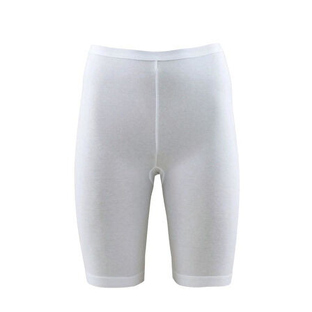 Blackspade Kadın Beyaz Boxer Büyük Beden Essential 1309