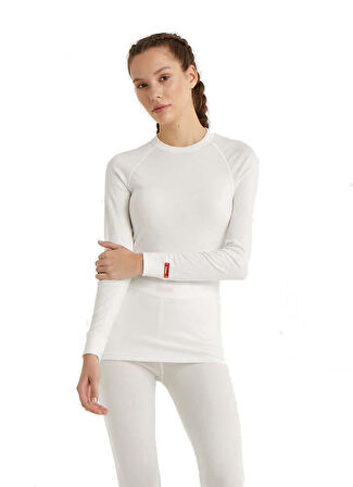 Blackspade Unisex Beyaz Termal Tişört 2. Seviye 9259