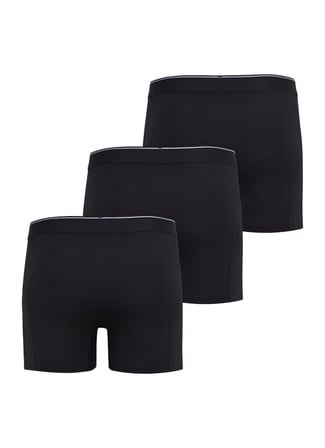 Blackspade Erkek Siyah Boxer Pamuklu 3'lü Paket 9673