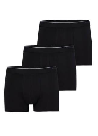 Blackspade Erkek Siyah Boxer Pamuklu 3'lü Paket 9670