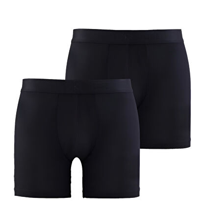 Blackspade Erkek Siyah Boxer 2'li Paket Mood 9324