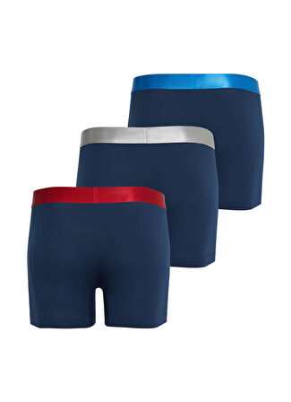 Blackspade Erkek Lacivert Boxer 3'lü Paket Modern Basics 9471